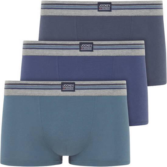 Jockey Cotton Stretch Trunk (S, 3er Pack)