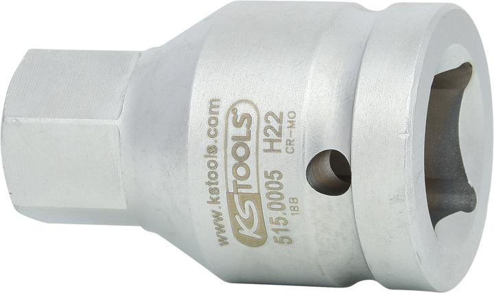 Produktbild KS Tools 3/4" Kraft-Bit-Stecknuss Innensechskant (22 mm)