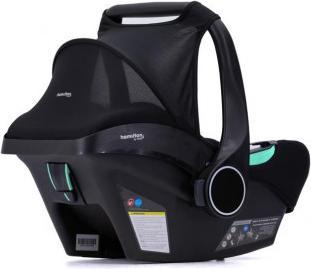 Actual product image Hamilton by yoop Zeno Plus car seat black (Baby car seat, ECE R129/i-Size Standard)