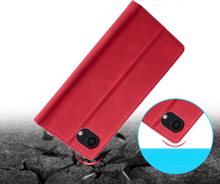 Produktbild LC.Imeeke iPhone 16e - Flip Case Vintage (Apple iPhone 16e)