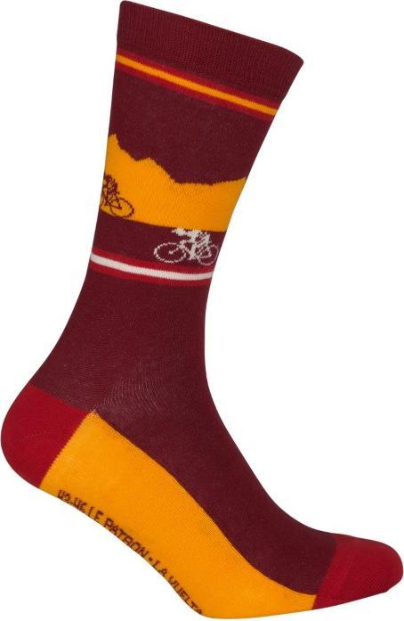 Image du produit Patrón Spirits Company Le Patron Grand Tours Vuelta Chaussettes bordeaux (35 - 38)