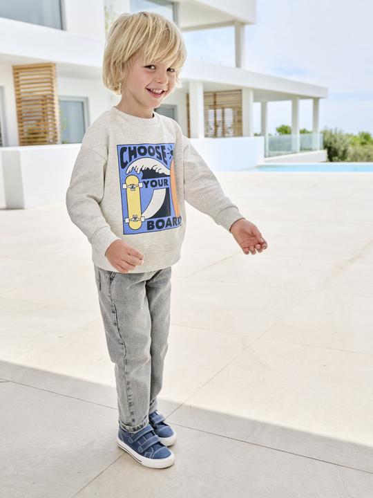 Actual product image Vertbaudet Weite Jungen Jeans mit Dehnbund, Bundweite verstellbar (98)