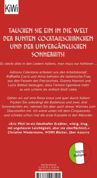 Produktbild Ciao Amore, ciao (Deutsch, Eric Pfeil, 2024)