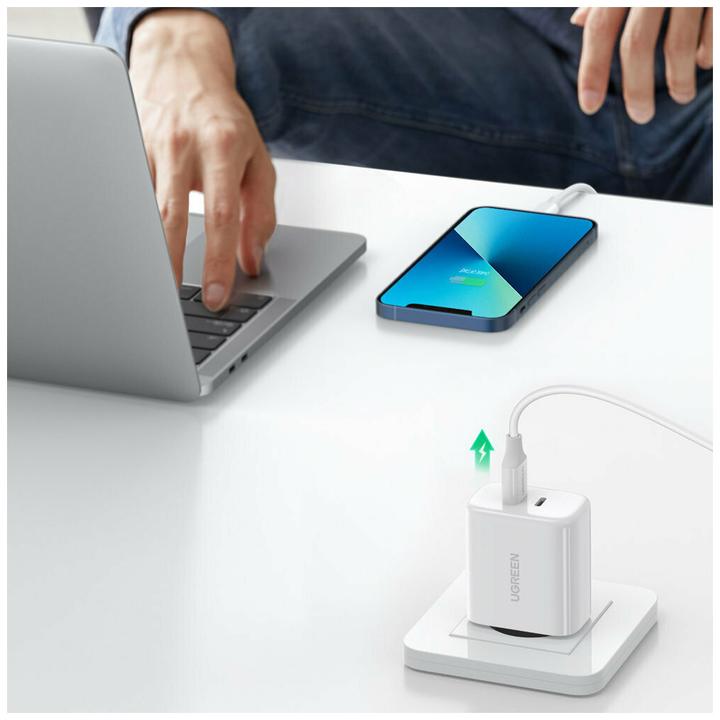 Actual product image Ugreen USB-C+USB-C 40W PD Wall Charger EU (40 W)