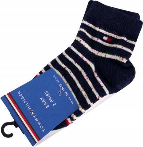 Produktbild Tommy Hilfiger th Baby Sock 2p Neppy Stripes Tommy Original 701220275 001 15-18 (15 - 18)