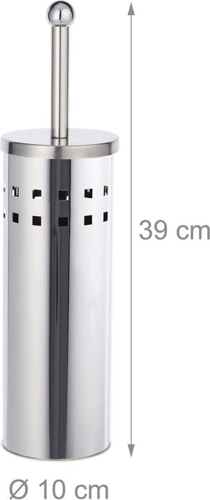 Actual product image Relaxdays Round WC Accessory Set