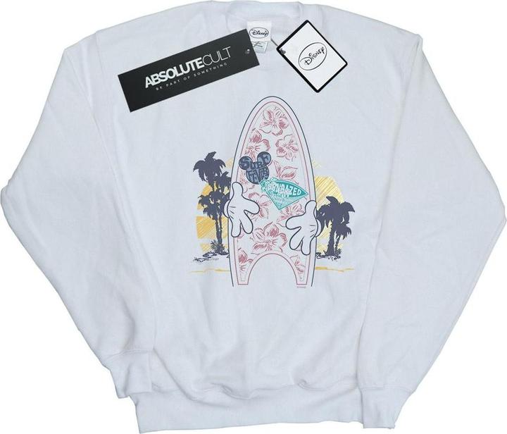 Actual product image Disney Girls Mickey Mouse Surf Fever Sweatshirt (152, 158)