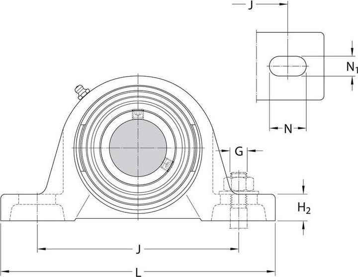 Produktbild SKF Y-Stehlagereinheiten (Lagergehäuse)