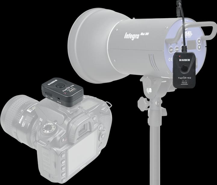 Image du produit Kaiser Fototechnik Déclencheur de flash de studio sans fil FlashTrig 16 Set (Funk)