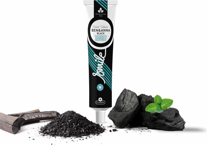 Produktbild Ben & Anna BEN&ANNA Natural Black Toothpaste naturalna pasta do zębów z aktywnym węglem 75ml (75 ml)