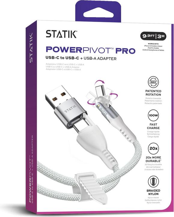 Image du produit Statik POWER PIVOT PRO - Kabel (3 m)