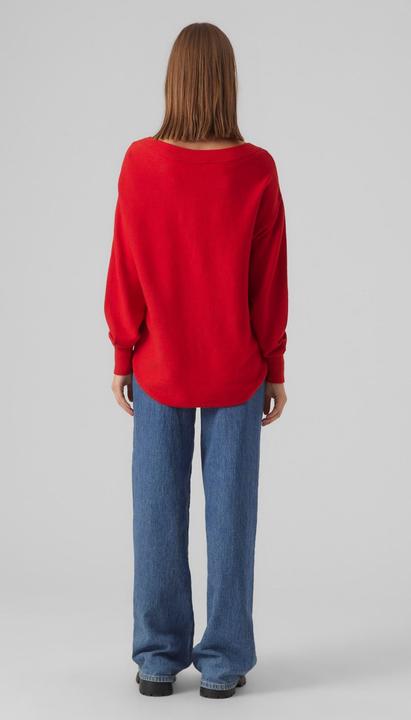Image du produit Vero Moda VMNANCY LS BOATNECK PULLOVER GA EXC Pull en maille (XS)