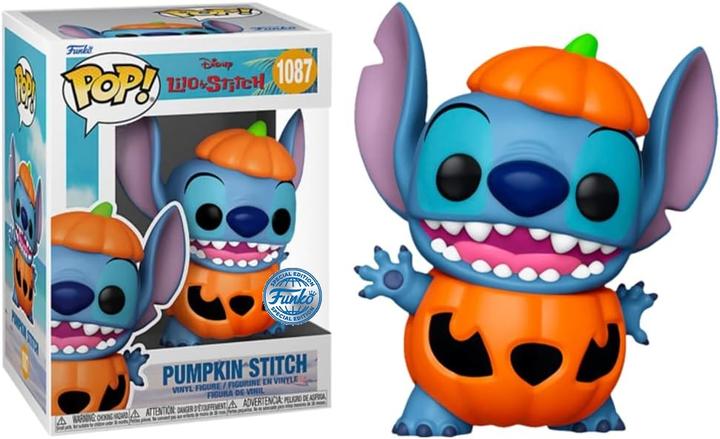 Actual product image Funko POP Disney Pumpkin Stitch Exclusive