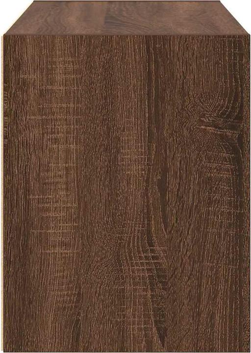 Image du produit VidaXL Armoire avec 2 tiroirs imitation chêne brun 60x31x40 cm (60 x 31 x 40 cm)