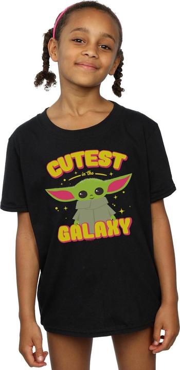 Produktbild Star Wars The Mandalorian Cutest In The Galaxy TShirt Mädchen (152, 158)