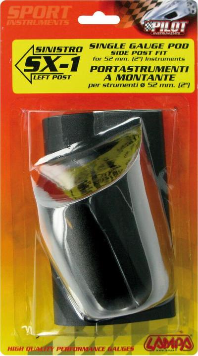 Immagine prodotto Lampa Porta strumenti montante A 1 foro (52 mm) - Nero - Sinistra