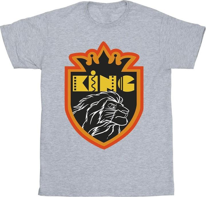 Disney The Lion King Crest Maglietta Uomo (4XL)