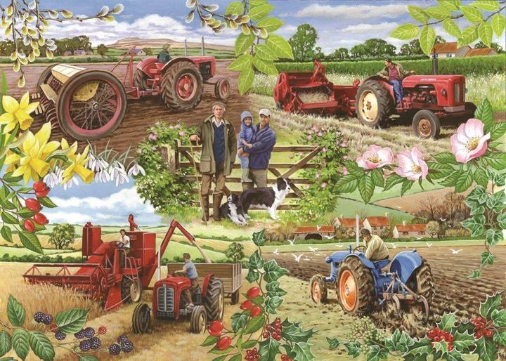 Image du produit The House of Puzzles Puzzle 1000 pièces Année agricole (1000 pièces)
