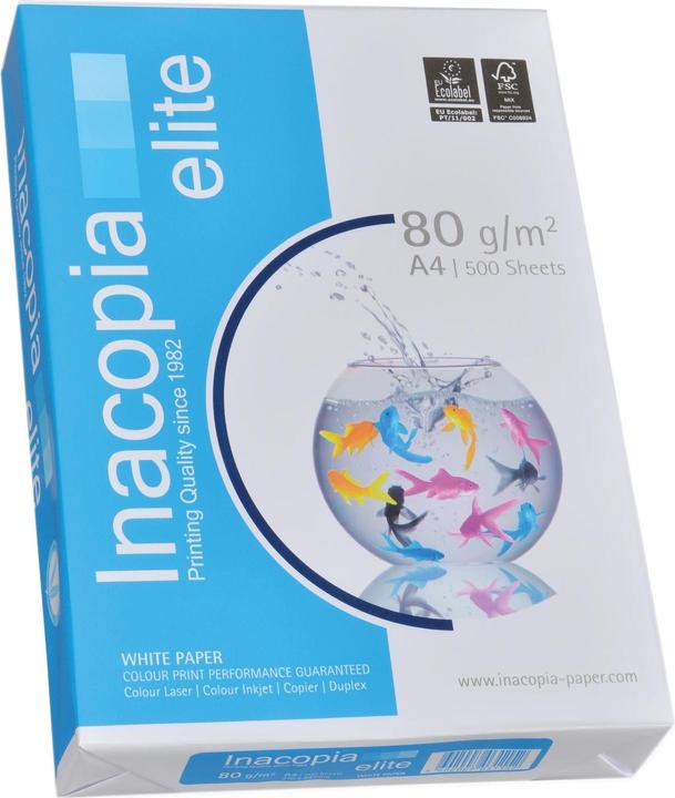 Inacopia Elite FSC, 1 paquet de 500 feuilles (80 g/m², 500 x, A4)