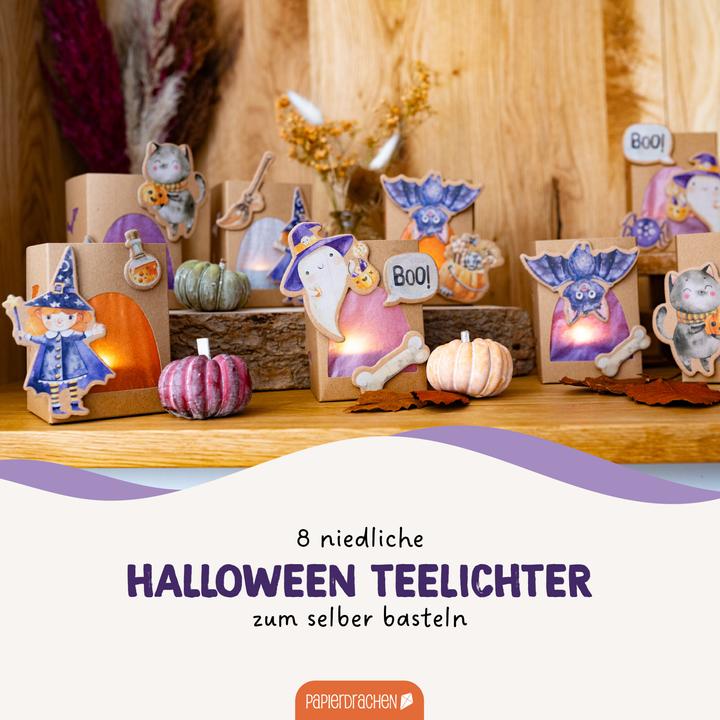 Actual product image Papierdrachen Lanterns Halloween - Set 01