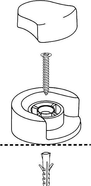 Actual product image Wagner System Wall and floor door buffers SERIES 9 (1 Piece)