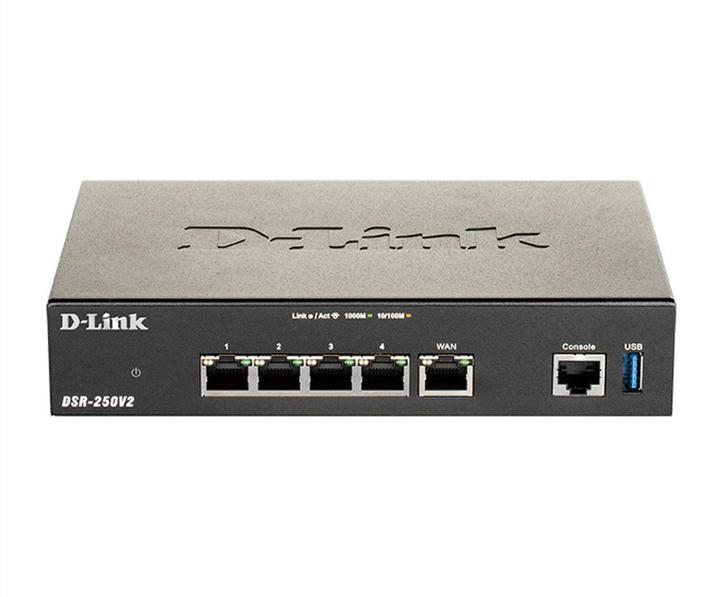 Image du produit D-Link Double-WAN Unified Services VPN Router 1 port WAN Gigabit 3 ports LAN Gigabit 1 Configurable