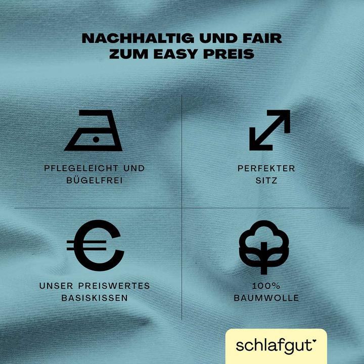 Produktbild schlafgut Easy Jersey (Duvetbezug, 70 x 90 cm)