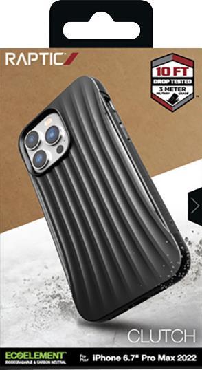 Image du produit X-Doria Étui d'embrayage iPhone 14 Pro Max back cover noir (Apple iPhone 14 Pro Max)