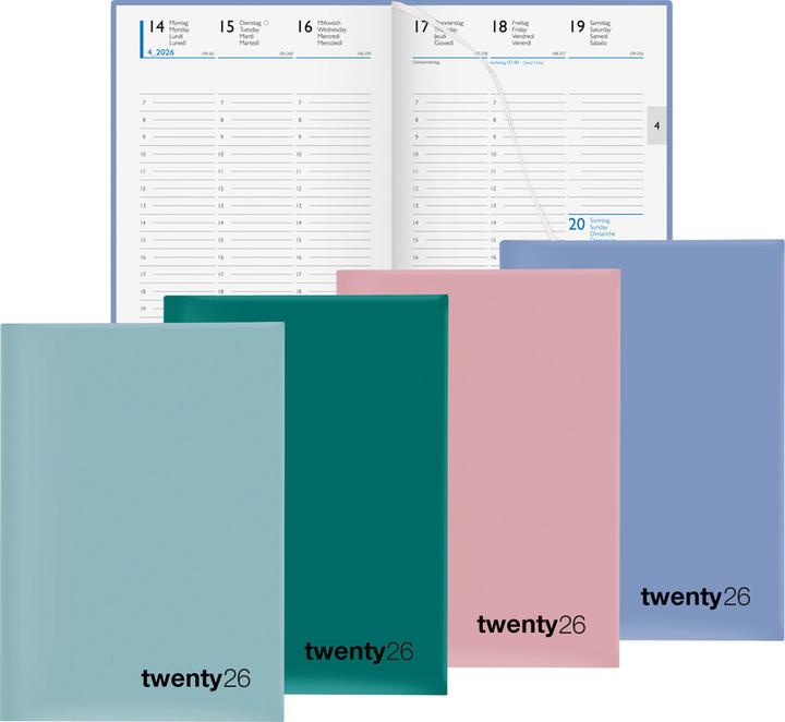 Image du produit Biella Agenda commercial Colorful 7 (14,5 x 20,5 cm)