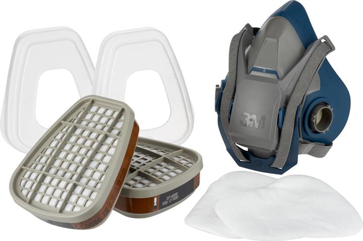 Produktbild 3M Maske für Farbspritzarbeiten (A2P3, A2, 1 x)