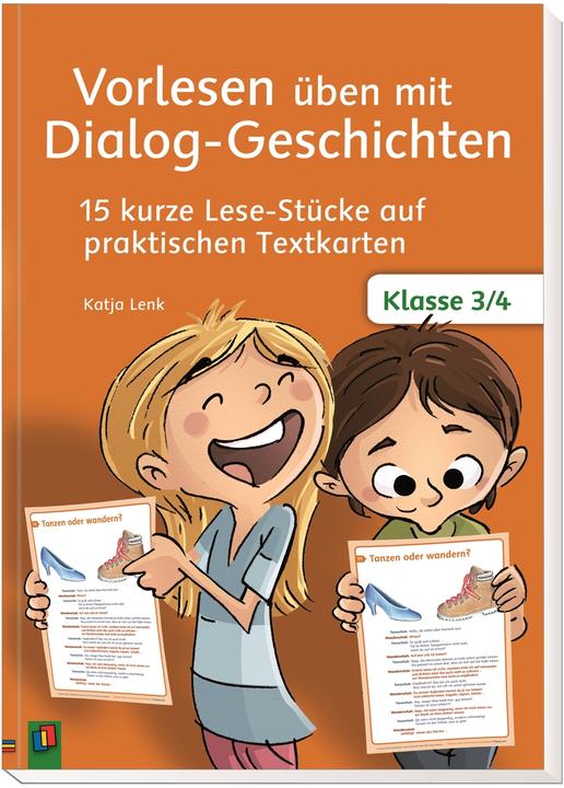 Image du produit Vorlesen üben mit Dialog-Geschichten Klasse 3/4. Textkarten (Allemand, Katja Lenk, 2015)