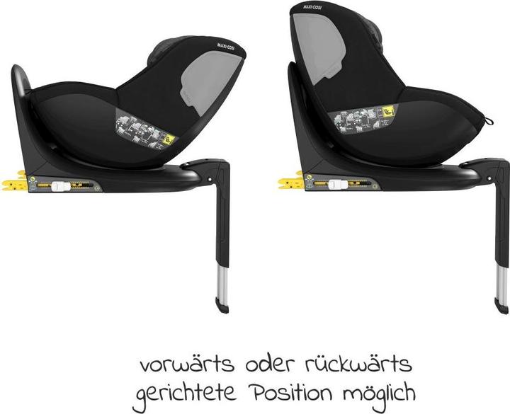 Actual product image Maxi-Cosi Mica Authentic Black (Reboarder, ECE R129/i-Size Standard)