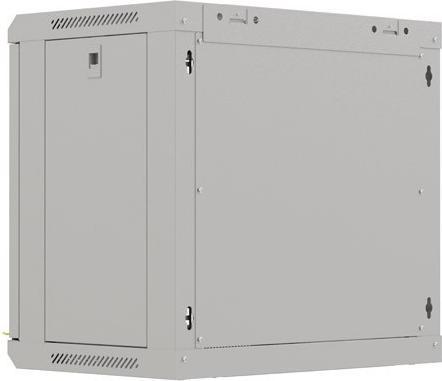 Image du produit Lanberg Wandmontierte Schrank 19 9HE 540x350 graue mit Glastüren (FLAT PACK) (10.86 HE, Rack 19 pouces)