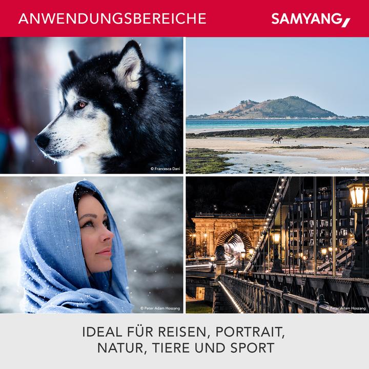 Actual product image Samyang AF 85mm f/1.4 (Nikon F, APS-C / DX)