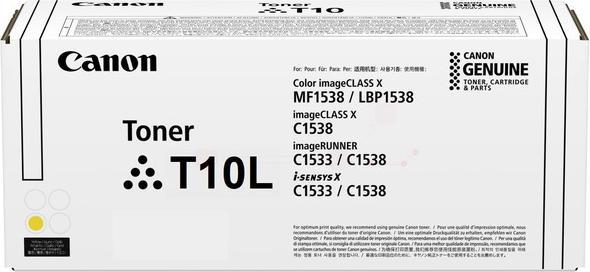 Nutritional values and ingredients Canon Toner T-10L yell. 5K (Y)