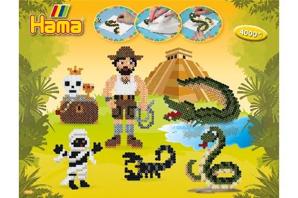 Actual product image Hama Perlen Gift p. Adventure 4000 pieces