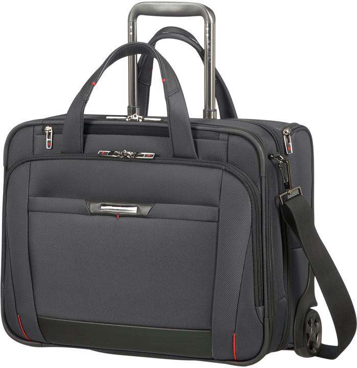 Samsonite PRO-DLX 5 Laptop Briefcase with Wheels (34.50 l, Handgepäck (bis 50l))