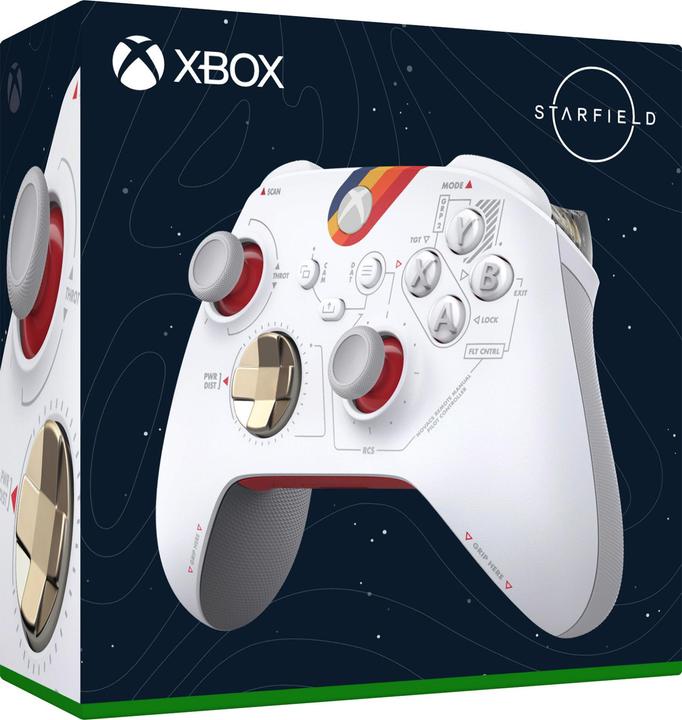 Actual product image Microsoft Xbox Wireless Controller - Starfield (Special Edition) (Xbox One S, Xbox Series S, PC, Xbox Series X, Xbox One X)