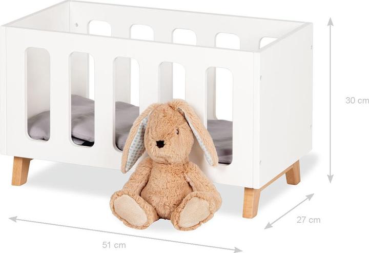 Produktbild Pinolino Puppenbett "Marit", 4-tlg.