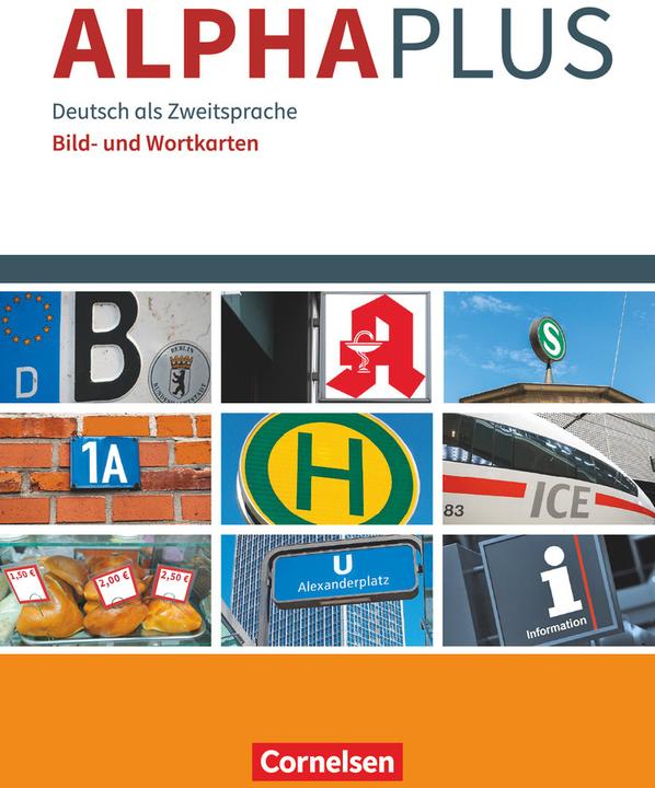 Actual product image Alpha plus, Deutsch als Zweitsprache, Basiskurs Alphabetisierung, A1, Bild- und Wortkarten, Kar (German, Anita Grunwald, 2017)