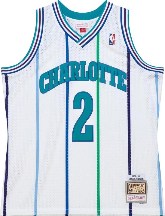 Produktbild Mitchell & Ness nba trikot Charlotte Hornets Larry Johnson (M)