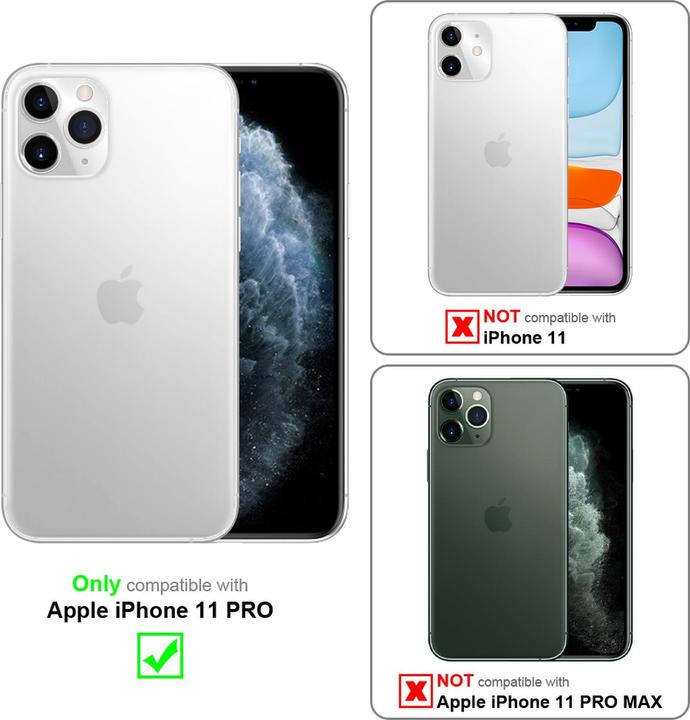 Produktbild Cadorabo Book Hülle mit Print (Apple iPhone 11 Pro)