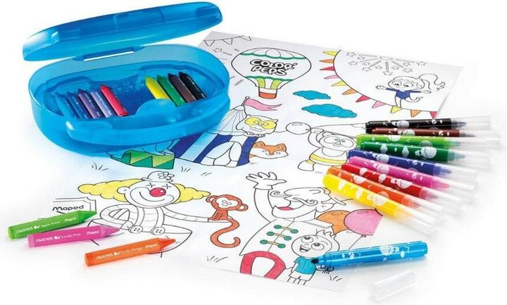 Actual product image Maped Colouring set Color Peps Kids plastic box, assorted