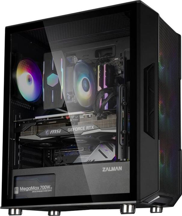 Actual product image Zalman PC Case I3 Neo ATX Mid Tower RGB Fan x4 (mATX, Mini-ITX, ATX)