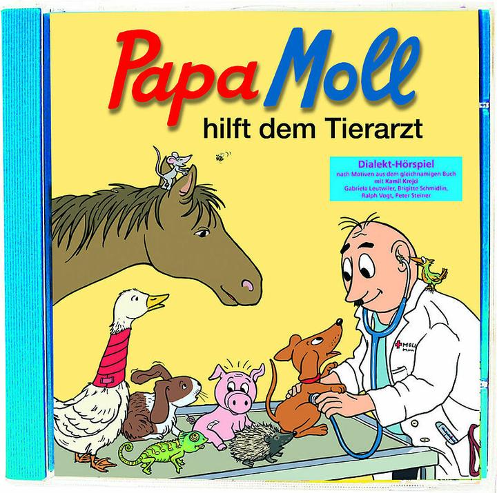 Produktbild Globi CD Papa Moll hilft dem Tierarzt (Jürg Lendenmann, Raphael und Corinne Volery-Schroff, Deutsch, Französisch)