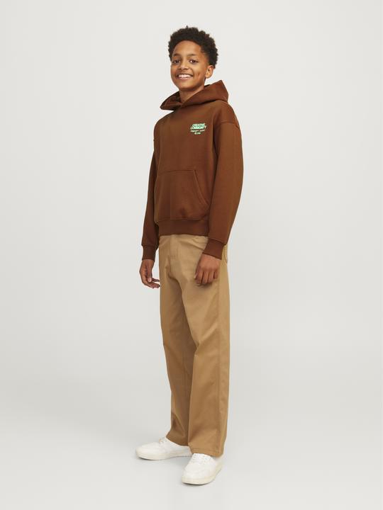 Actual product image Jack & Jones Jornoho Back Graphic Sweat Hood Mni (128)