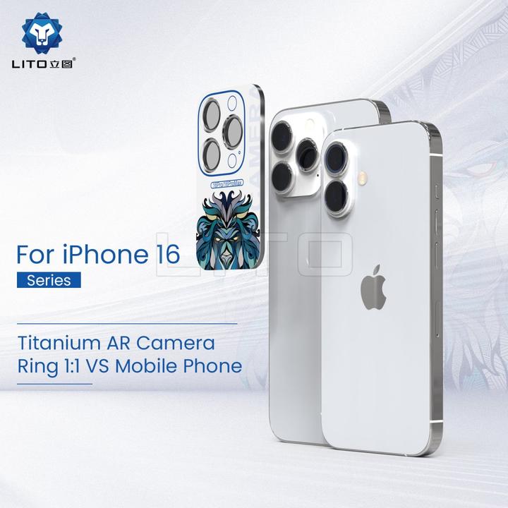 Produktbild Lito Kamera Abdeckung (3 Stück, Apple iPhone 16 Pro Max)