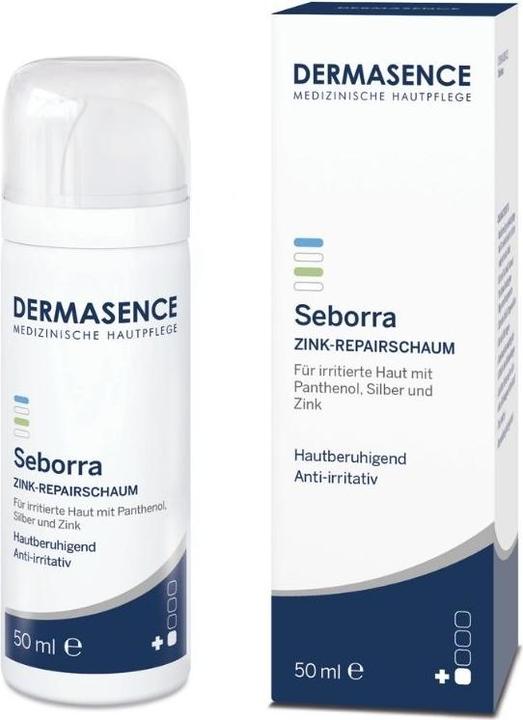 Actual product image Dermasence Seborra Zinc Repair Foam Foam (50 ml, 24h cream)