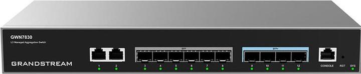 Produktbild Grandstream 6+4P GWN7830, 6x Gigabit ports, 4x SFP+ (6 Ports)