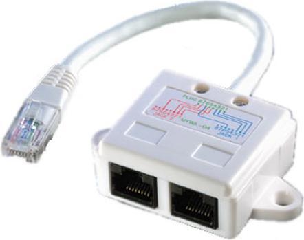 Immagine prodotto Value Adattatore a T RJ45 (RJ45, RJ45 (2x))